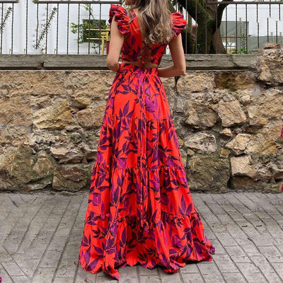 LEONOR™ - VESTIDO FLORAL Y VERSÁTIL